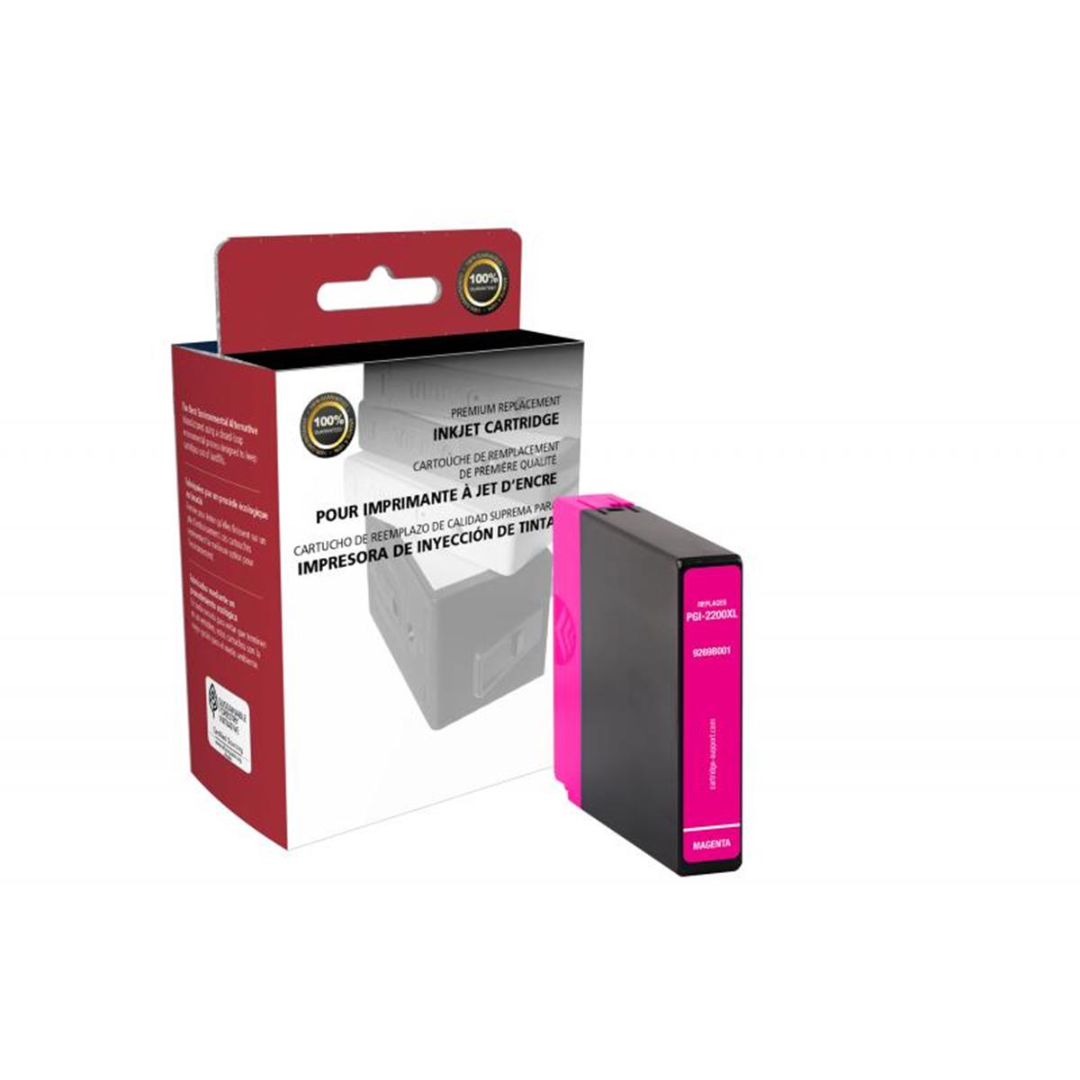 Picture of Canon 118117 CIG Non-OEM New High Yield Magenta Ink Cartridge for PGI-2200XL