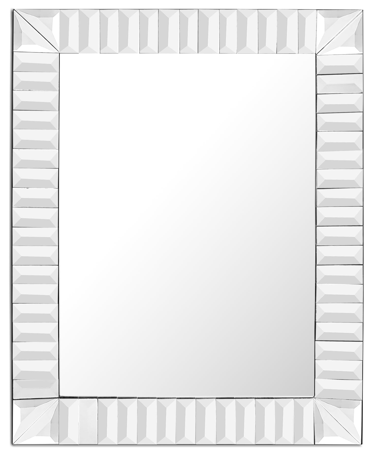Picture of Camden Isle 86330 29.5 x 37.4 in. Waves Accent Mirror&#44; Clear