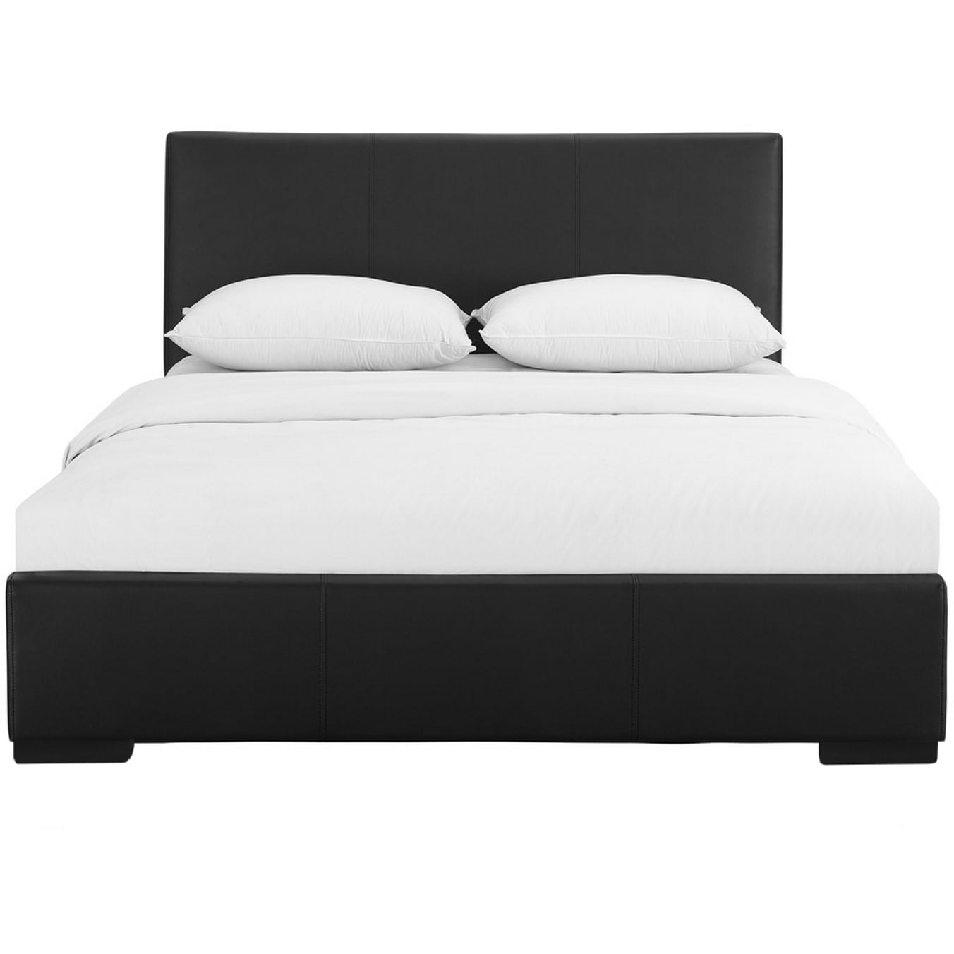 Picture of Camden Isle 86360 Hindes Upholstered Platform Bed&#44; Black - Full Size