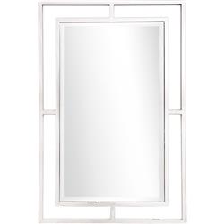 Picture of Camden Isle 86407 27.5 x 42 in. Addisson Rectangular Wall Mirror&#44; Silver