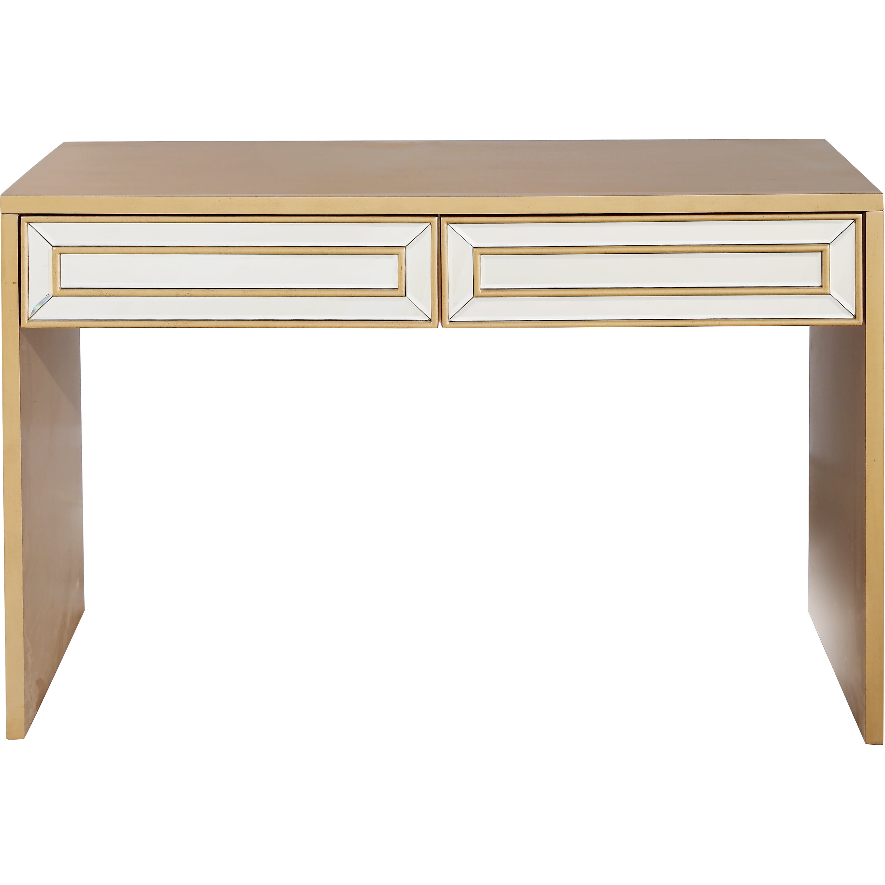 Picture of Camden Isle 86460 48 x 16 x 32 in. Virginia Console Table&#44; Antiqued Gold