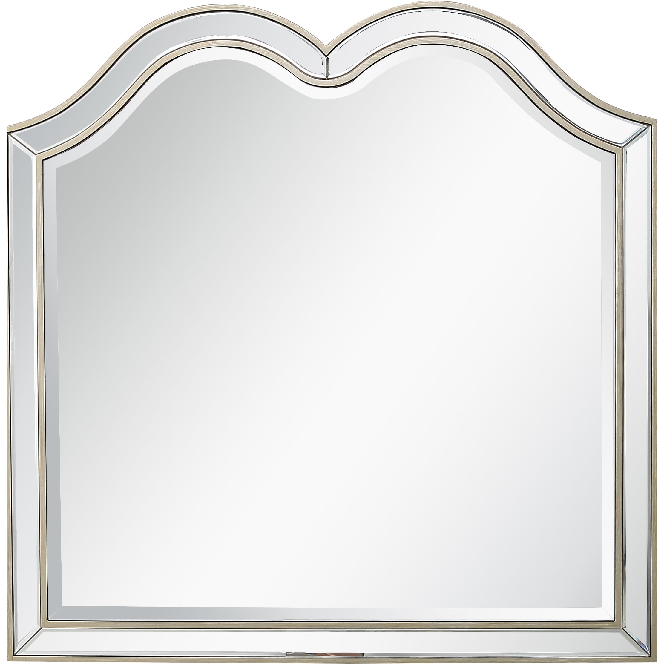 Picture of Camden Isle 86526 35.4 x 35.4 in. Marilyn Wall Mirror&#44; Champagne