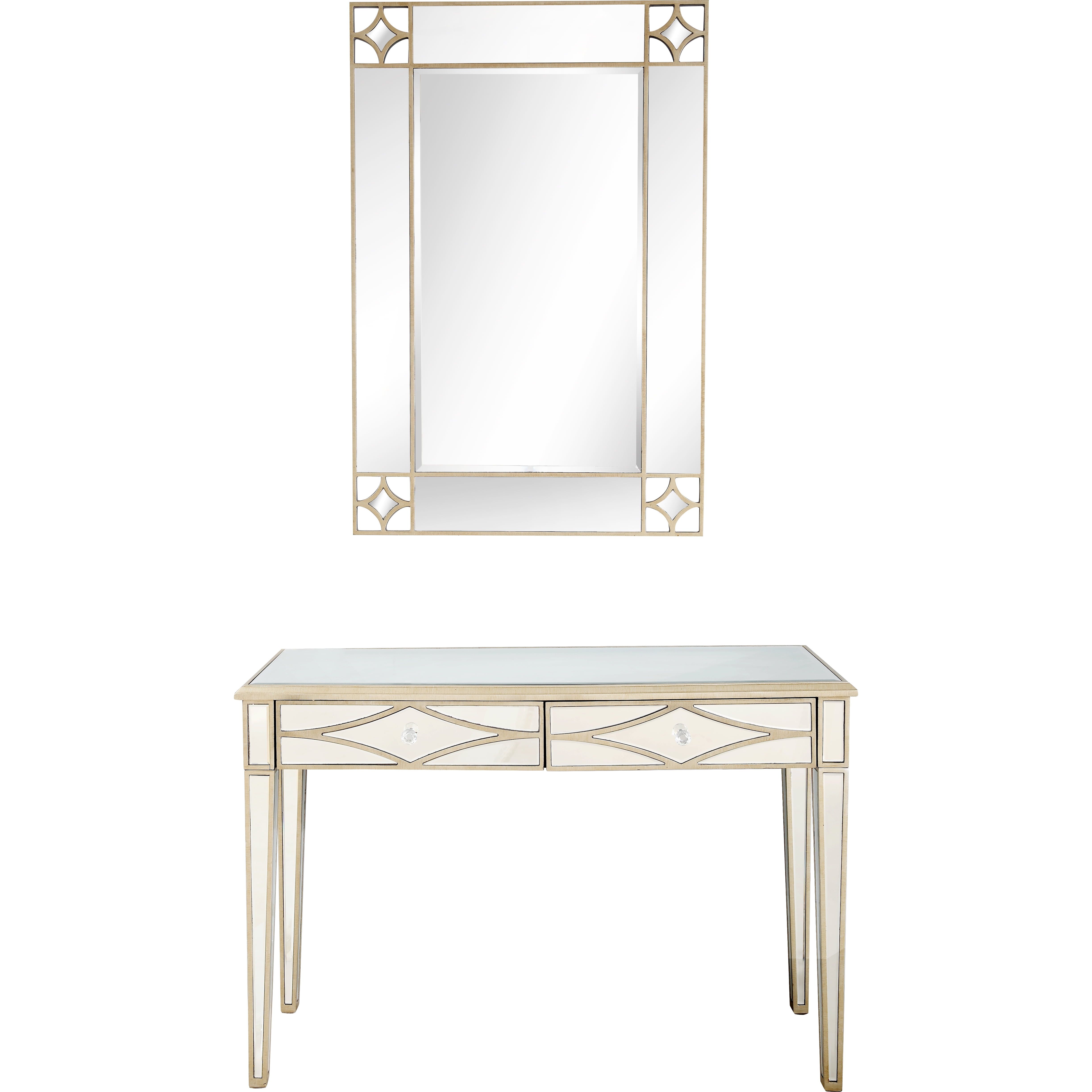 Picture of Camden Isle 86440 Huxley Wall Mirror and Console Table