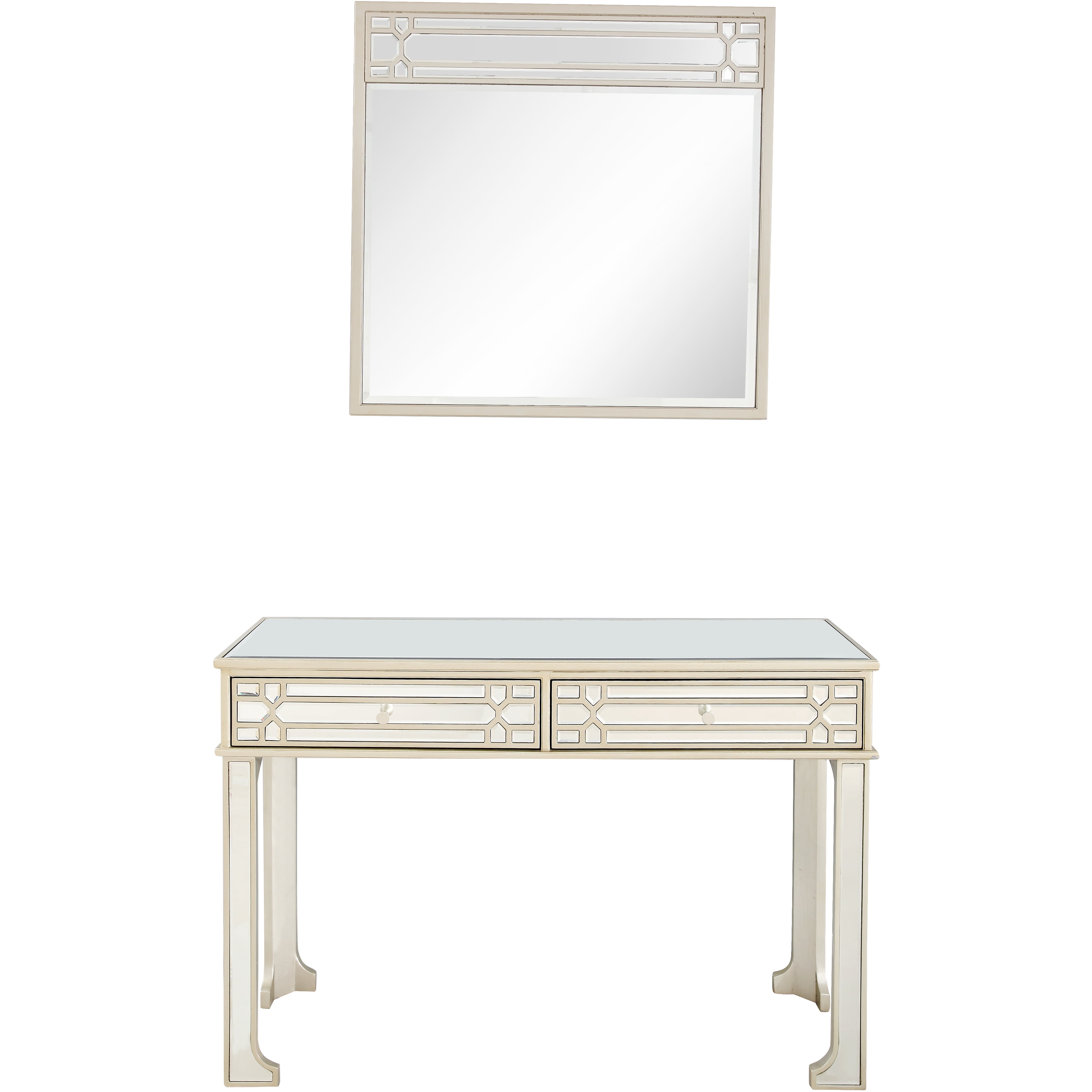 Picture of Camden Isle 86443 Aubrey Wall Mirror and Console Table