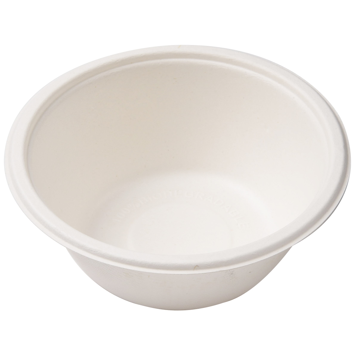 Picture of Natural Kitchen NK16BL-150 150 Pack Sugarcane Disposable Soup Bowls 16 oz | PFAS Free&#44; 100% Biodegradable&#44; Compostable Bowls
