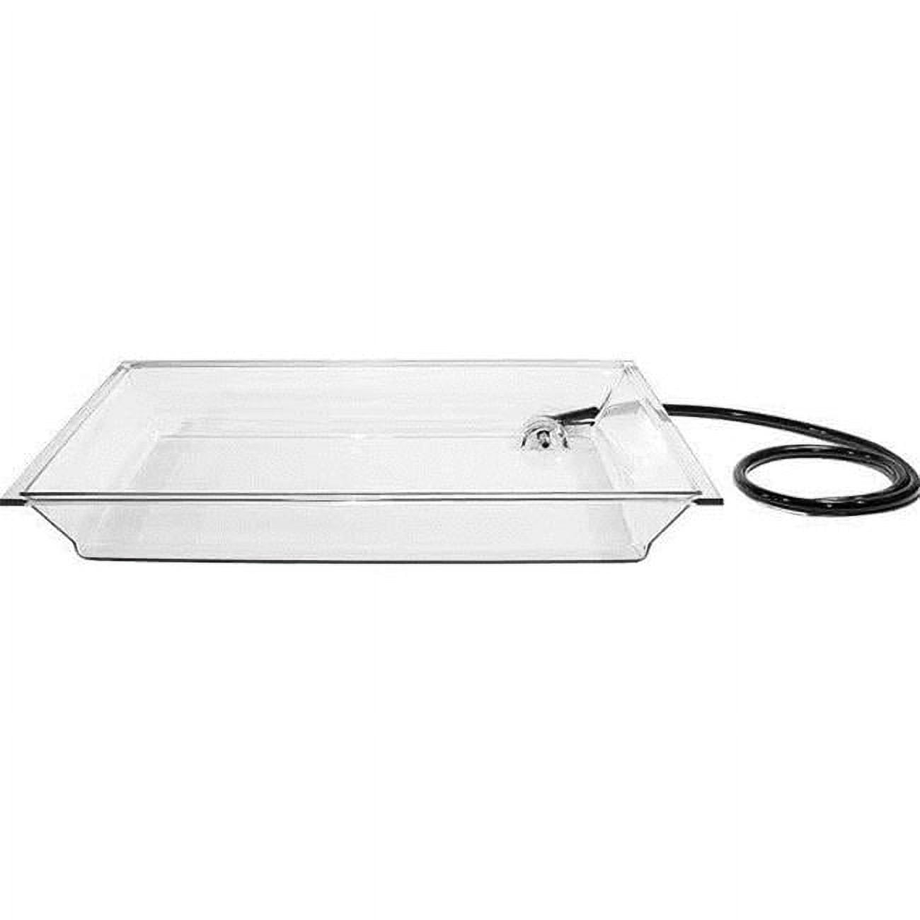 Picture of Cal Mil IP152 Rectangle Clear Pan - Small