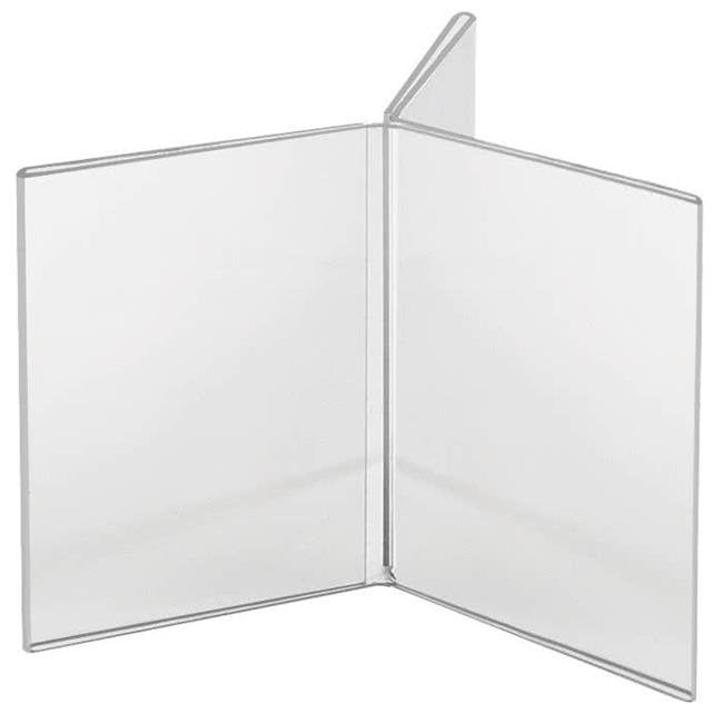 Picture of Cal Mil 575 3 Wing Displayette - 4 x 6 in. - Clear
