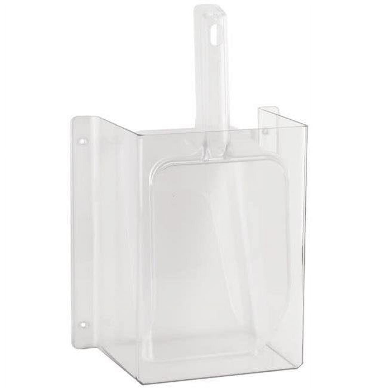 Picture of Cal Mil 631 Polycarbonate Wall Mount Scoop Guard - 64 oz - Clear