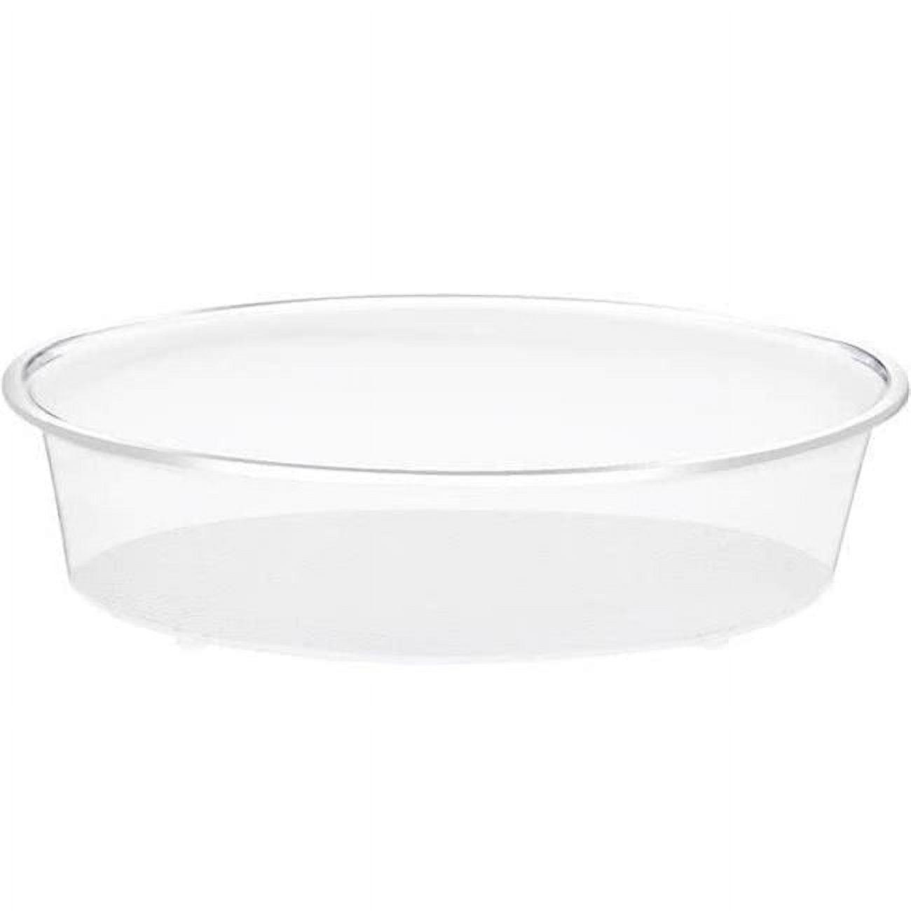 Picture of Cal Mil 316-15 15 in. Round Deep Tray - Clear