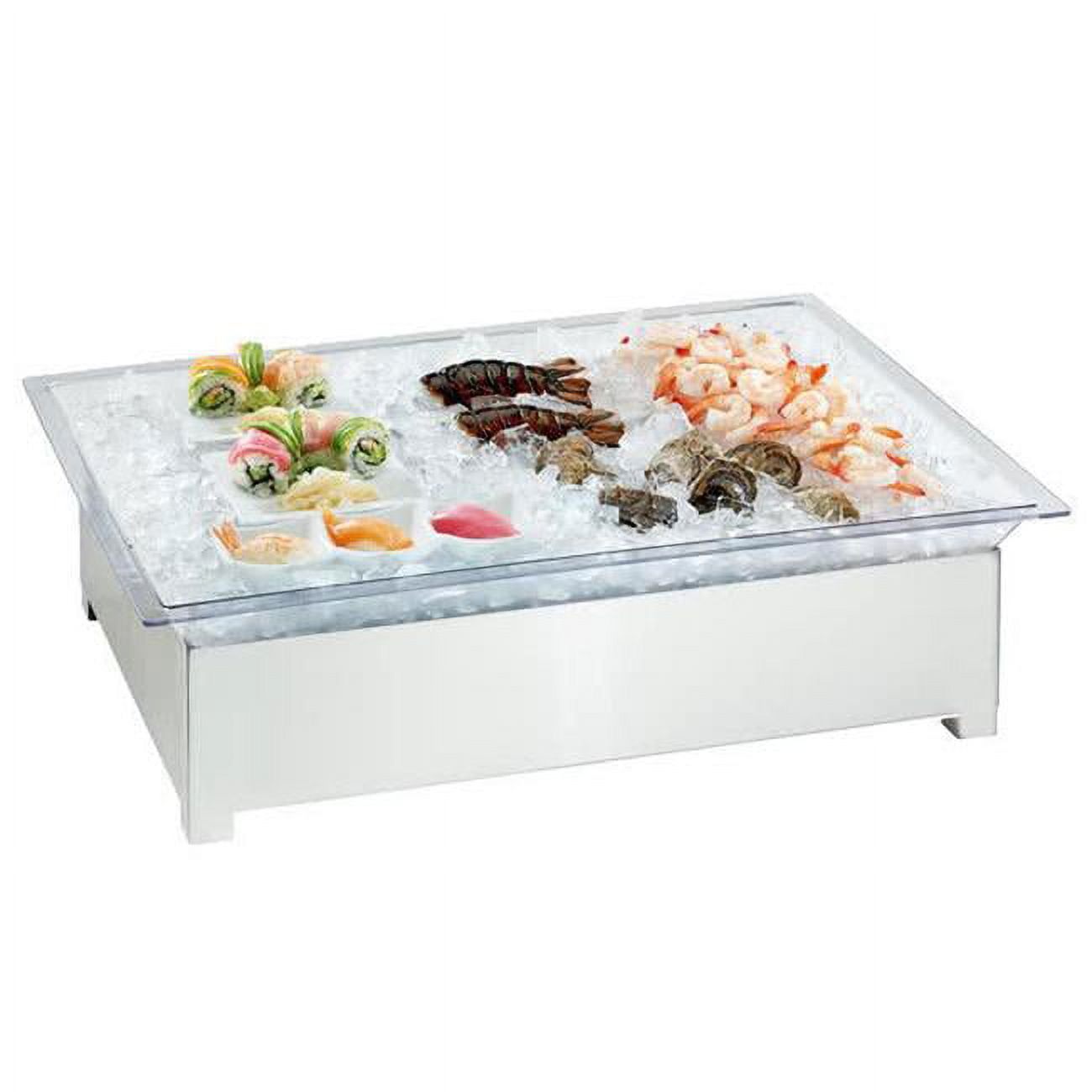 Picture of Cal Mil 3033-55 19 x 27 in. Ice Display - Stainless Steel - Silver
