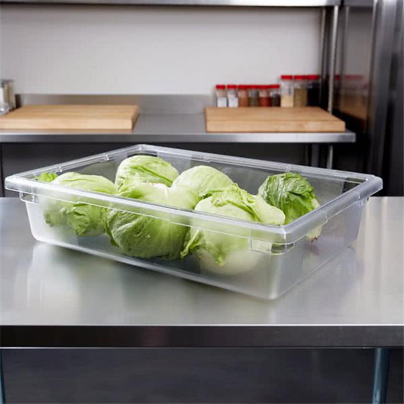 Picture of Cal Mil 477-18 18 x 26 x 6 in. Food Pan - Clear