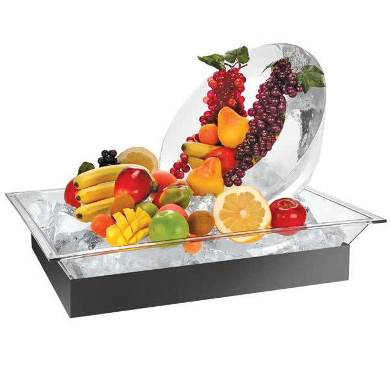 Picture of Cal Mil 986-12 Small Rectangle Ice Display - Silver