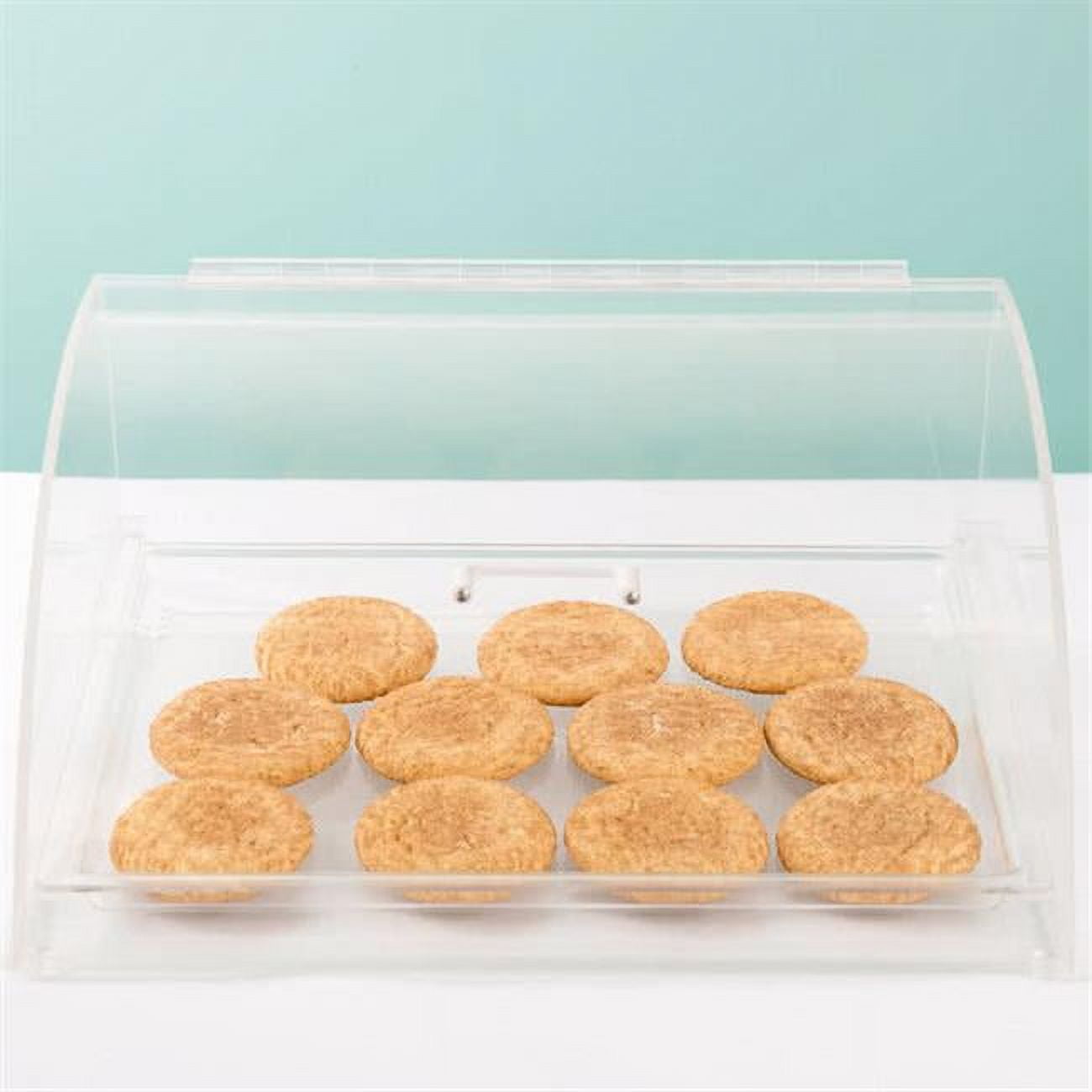 Picture of Cal Mil 1019 1 Tray Euro Sloped Front Case - Clear