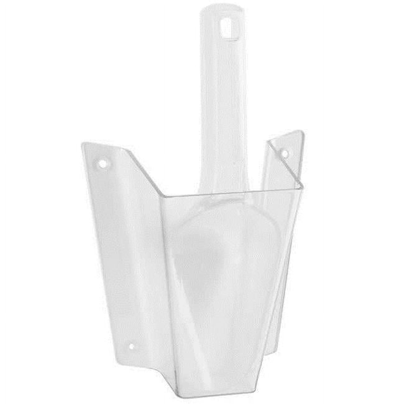 Picture of Cal Mil 1031-6 6 oz Economy Guard Scoop - Clear