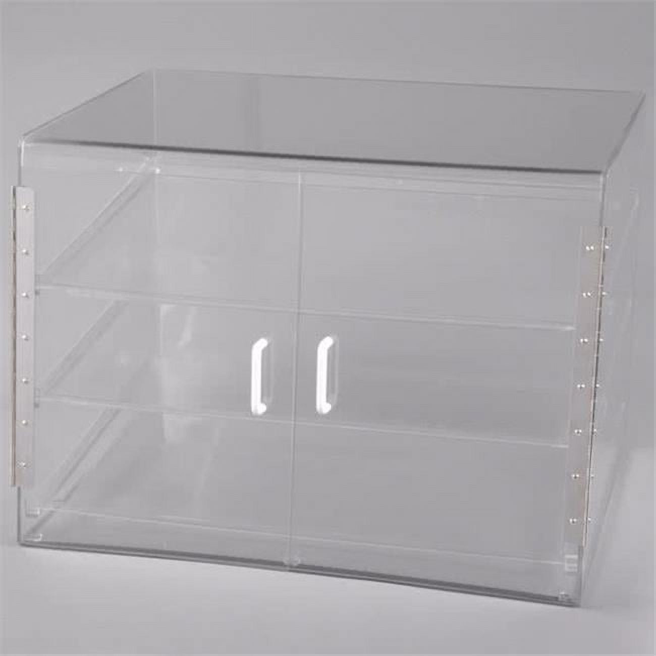 Picture of Cal Mil 1202-S 3 Tray Large Economy Case - Clear
