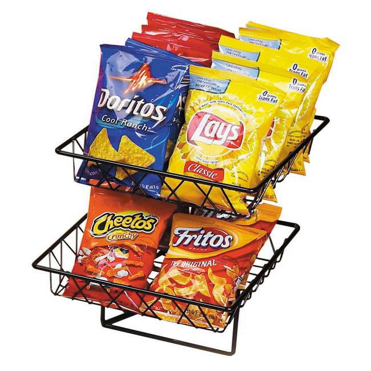 Picture of Cal Mil 1293-2 2-Tier Merchandiser with Square Wire Baskets - 12 x 15 x 15 in.