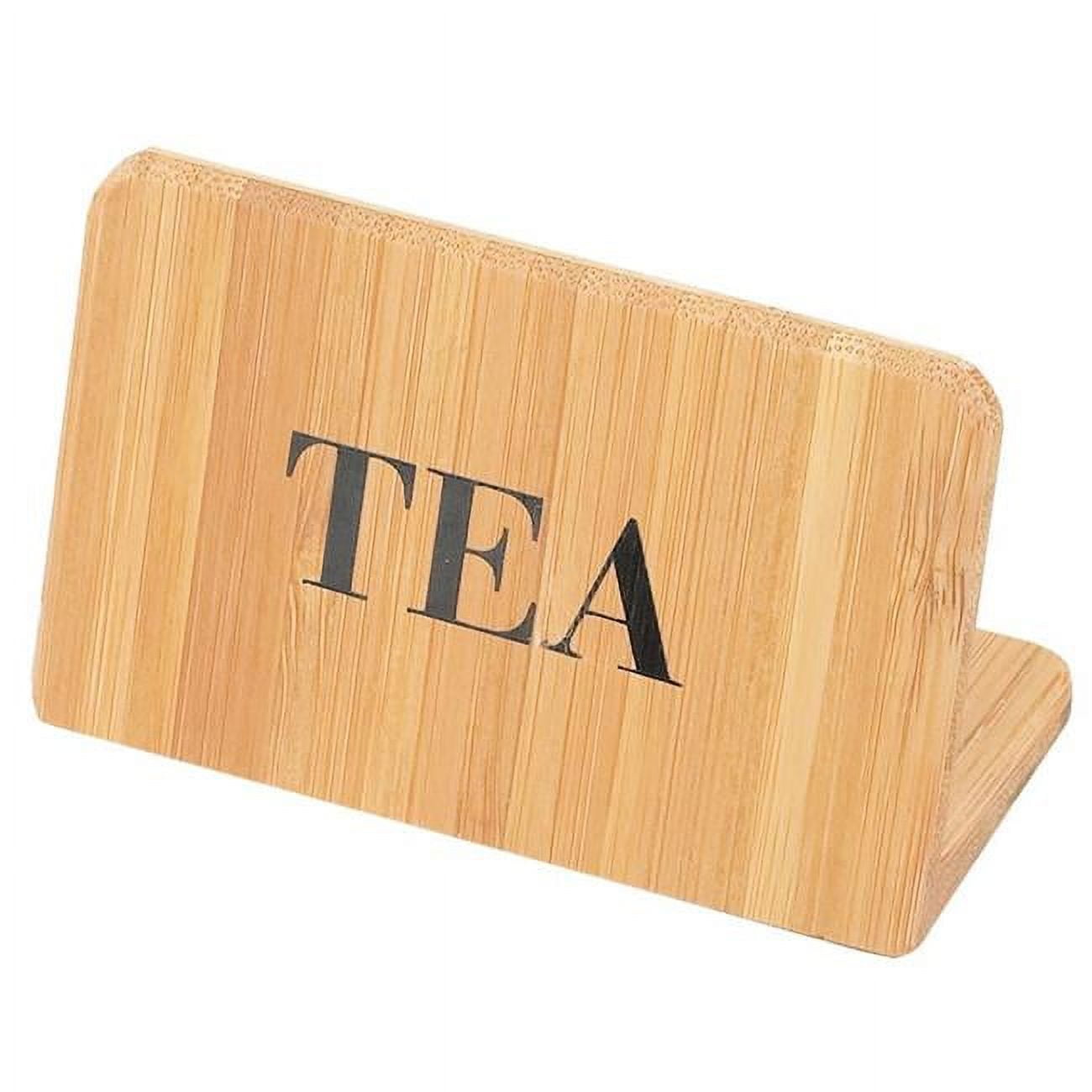 Picture of Cal Mil 606-4 Bamboo Tea Beverage Sign - 3 x 1 x 2 in.