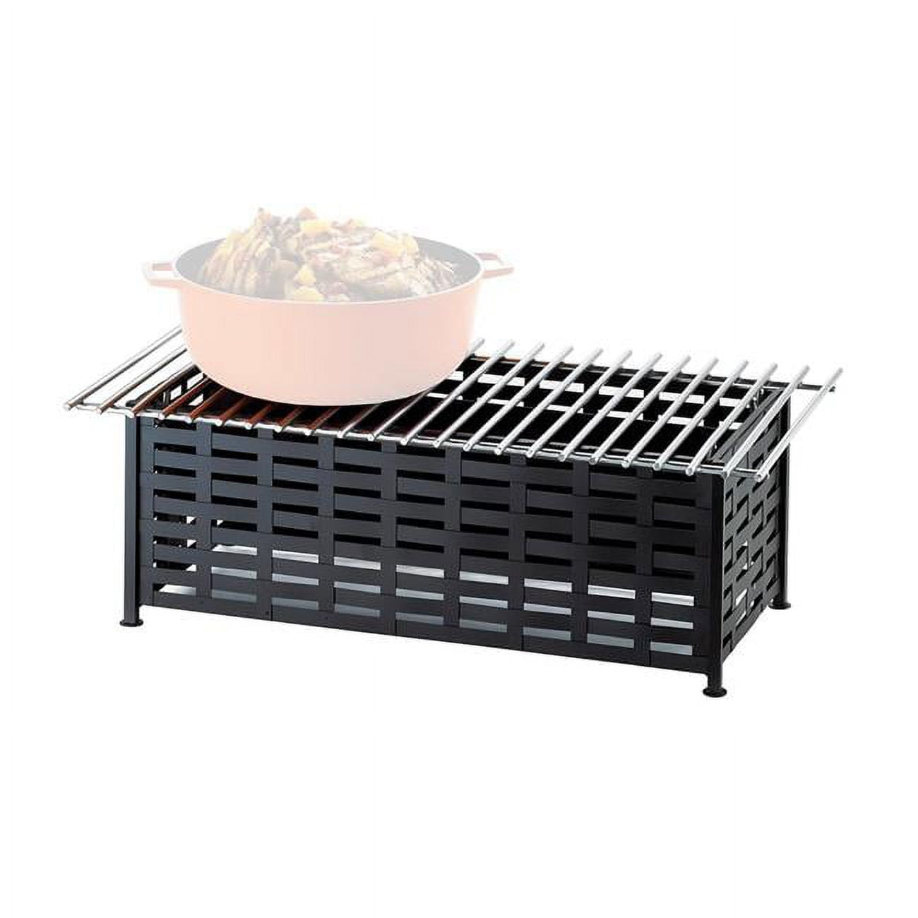 Picture of Cal Mil 1361-22 Iron Black Chafer Alternative - 22 x 12 x 7.5 in.