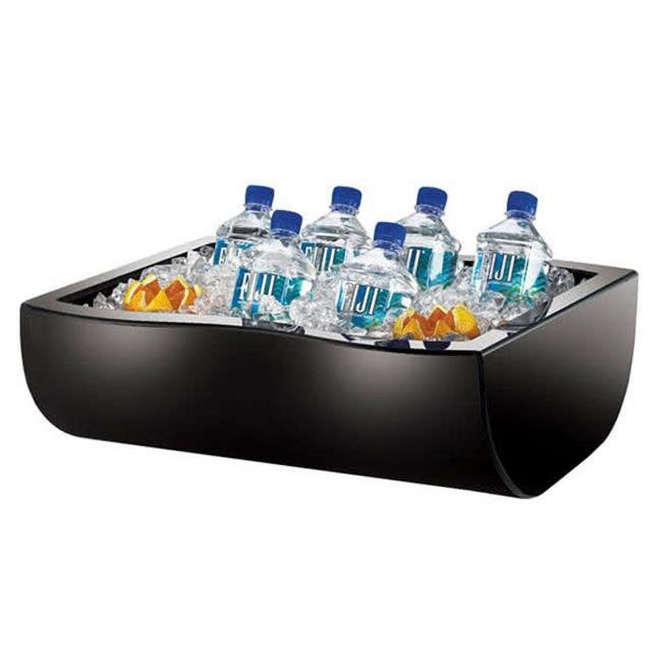 Picture of Cal Mil 1256-13 Black Acrylic Insulated Ice Housing - 20 x 15 x 6.5 in.