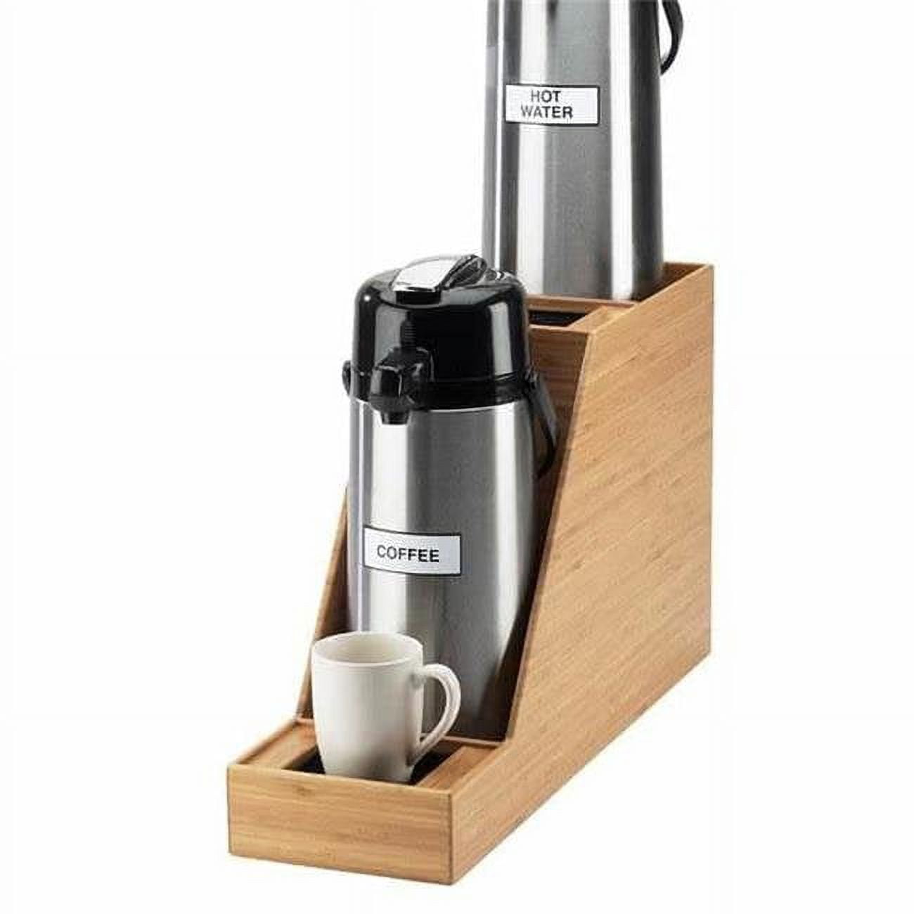 Picture of Cal Mil 360-2-60 Bamboo Dual Airpot Display - 7.5 x 23.5 x 15.25 in.
