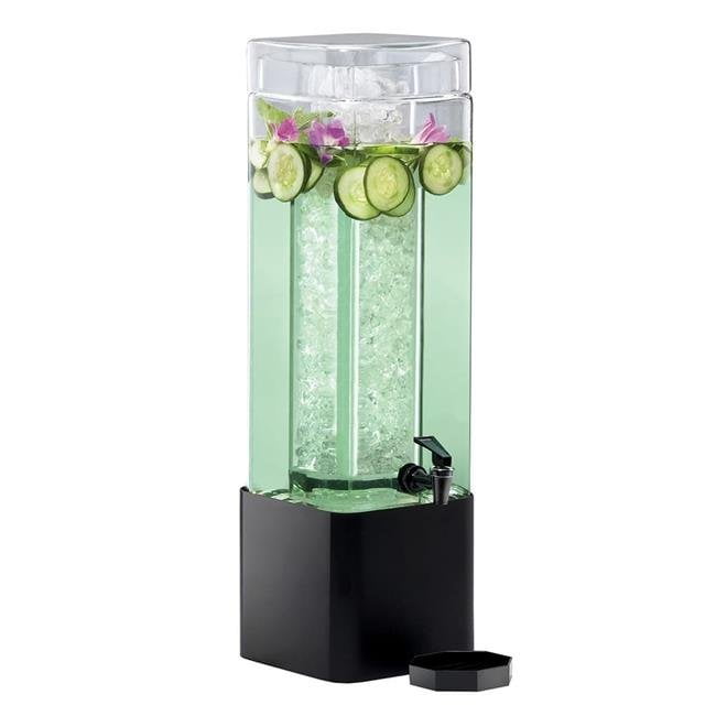 Picture of Cal Mil 1112-3-13 3 gal Mission Beverage Glass Dispenser&#44; Square - 7 x 9 x 26.5 in.