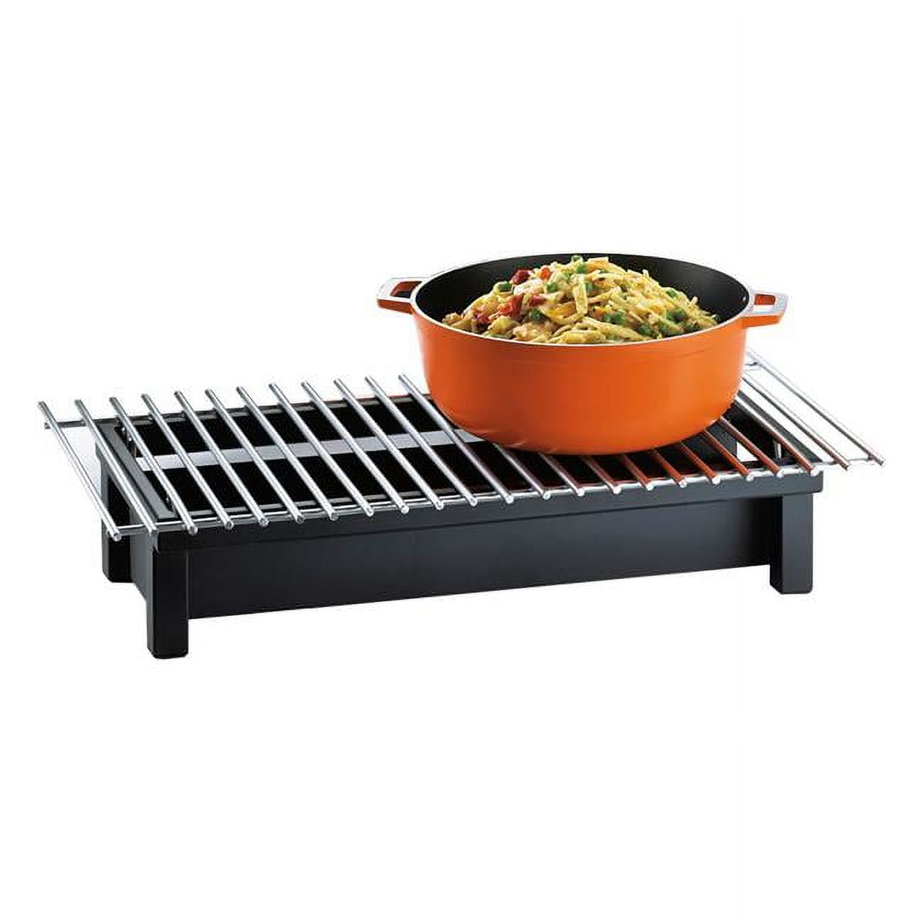 Picture of Cal Mil 1348-22-13 One by One Chafer Griddle, Black - 22 x 12 x 4 in.