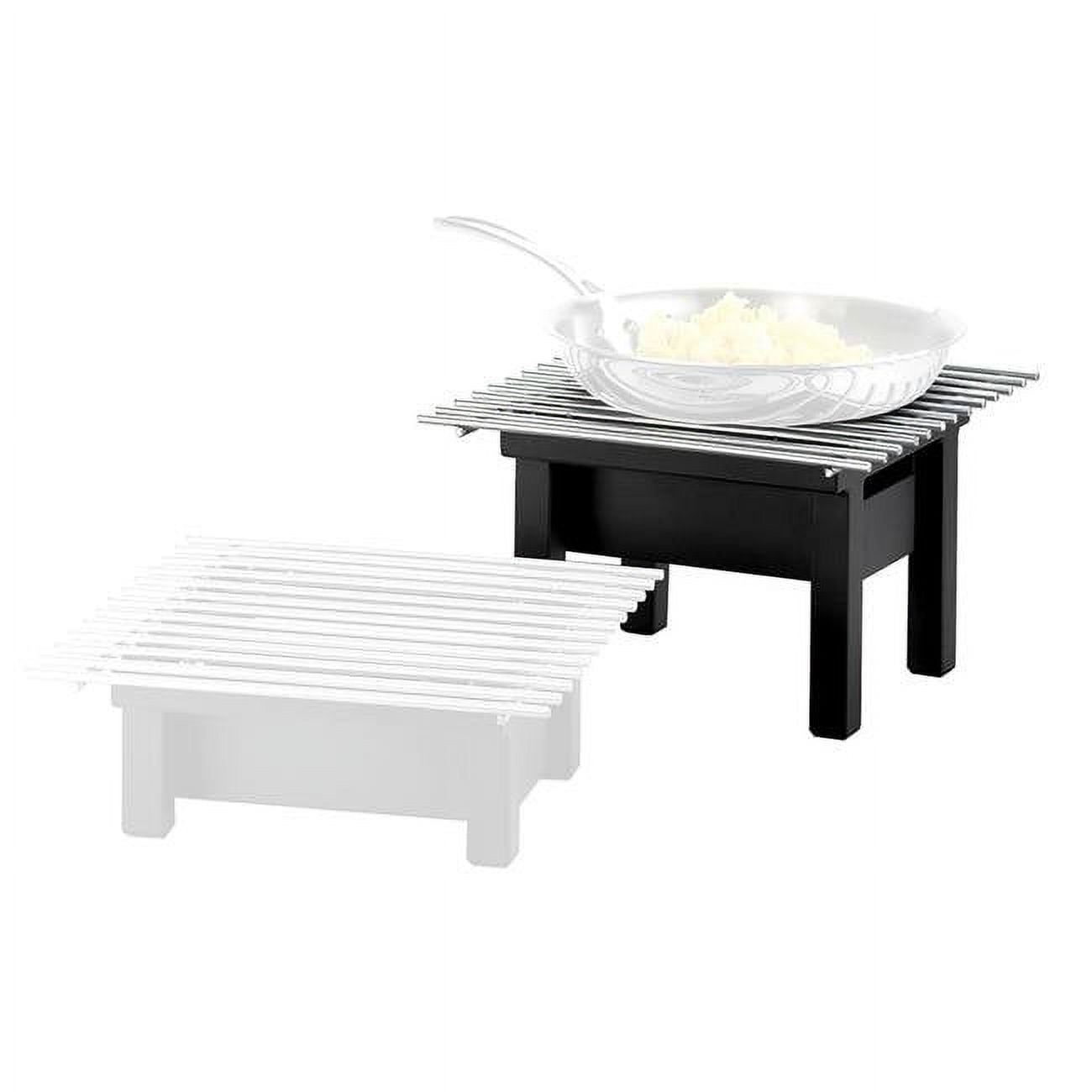 Picture of Cal Mil 1409-12-13 One by One Chafer Griddle, Black - 12 x 12 x 7 in.