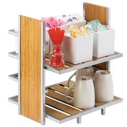 Picture of Cal Mil 1278 Eco Modern 2-Tier Merchandiser - 14 x 11.5 x 15 in.