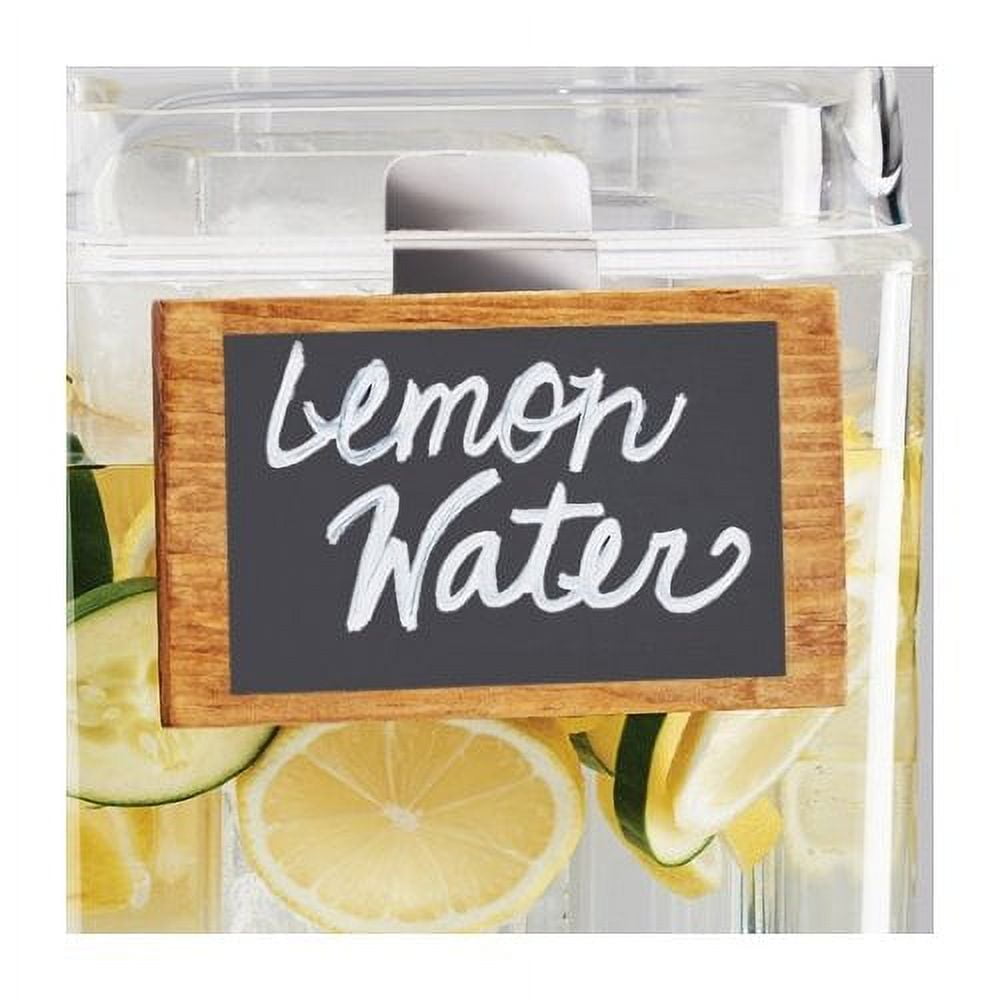 Picture of Cal Mil 3616-99 Beverage Dispenser Chalkboard Sign - 5 x 4 in.