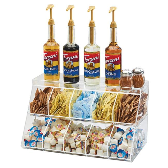 Picture of Cal Mil 3643-10 10 Bin Condiment Holder - 21 x 12 x 12 in.