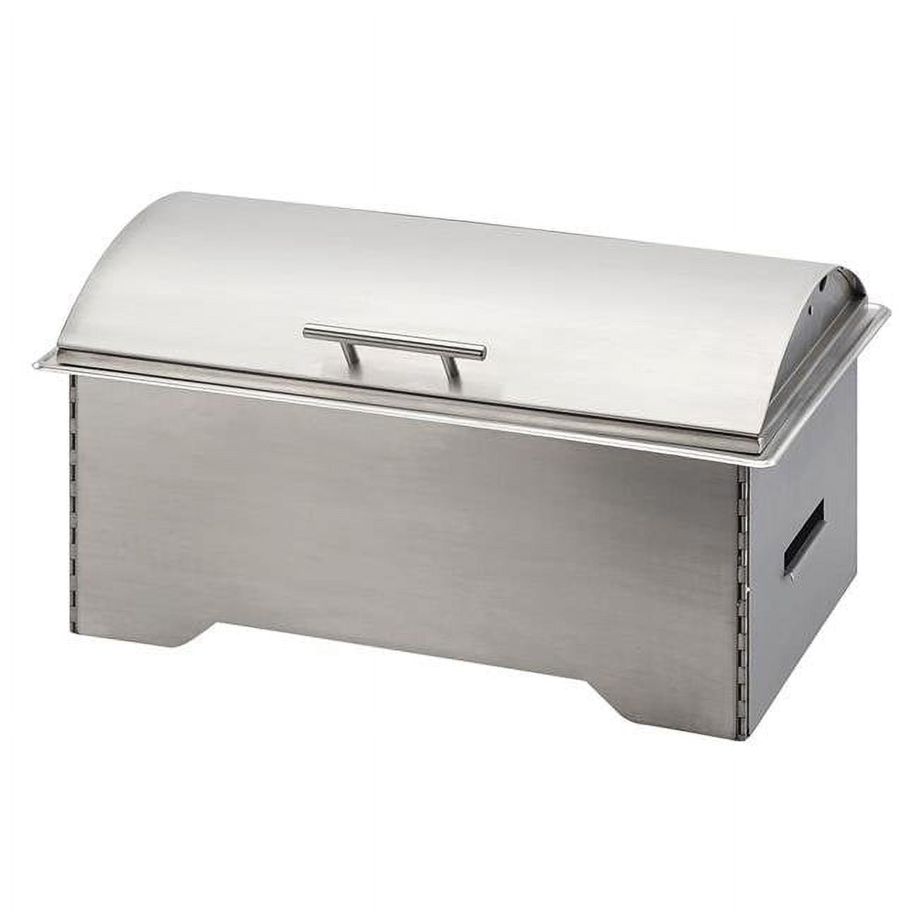 Picture of Cal Mil 3644-55 8 qt. Full Size Stainless Steel Collapsible Chafer - 21 x 13 x 11.25 in.