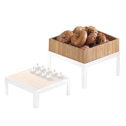Picture of Cal Mil 1477-10-60 Bamboo Display Riser & Change Up Deep Tray - 10 x 10 x 2.625 in.