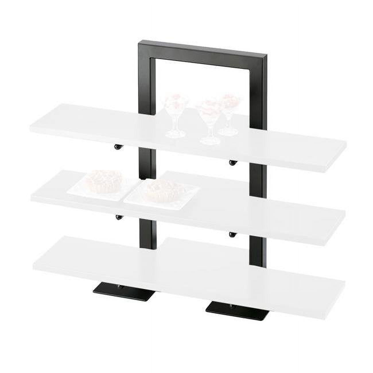 Picture of Cal Mil 1464-13 3-Tier Frame Stand&#44; Black - 18.25 x 11 x 25 in.