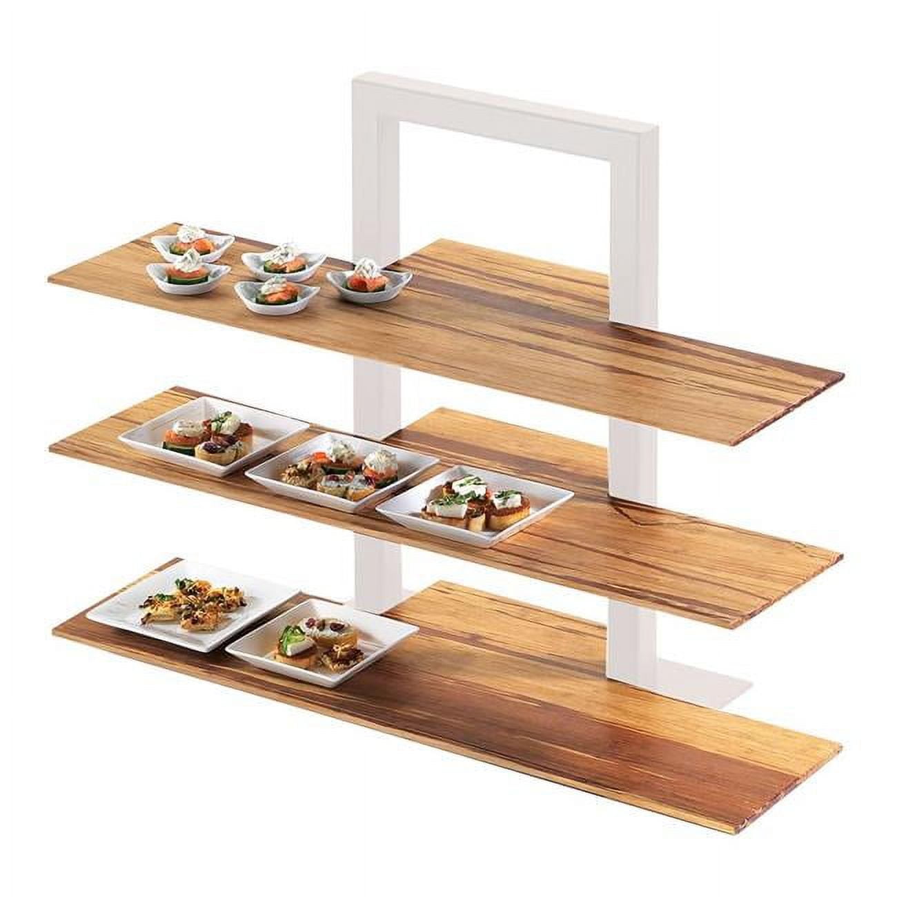 Picture of Cal Mil 1449-68 Crushed Frame Riser Shelves - 32 x 11.5 x 0.37 in.