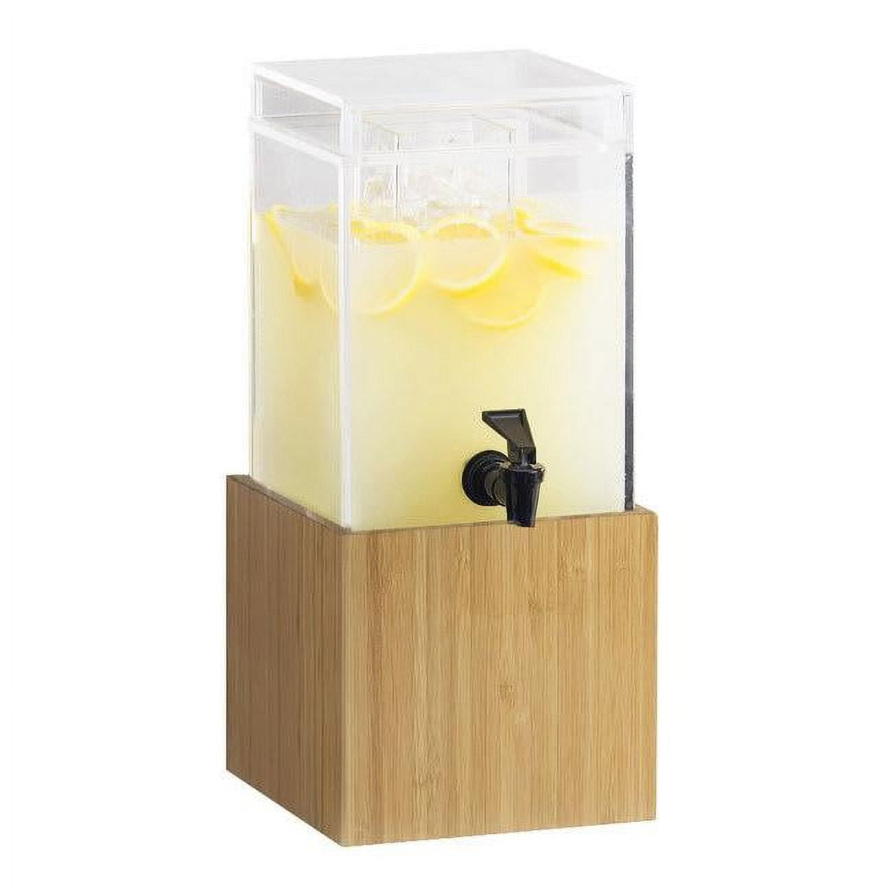 Picture of Cal Mil 1527-1-60 1.5 gal Bamboo Beverage Dispenser - 8.125 x 9.75 x 17.75 in.