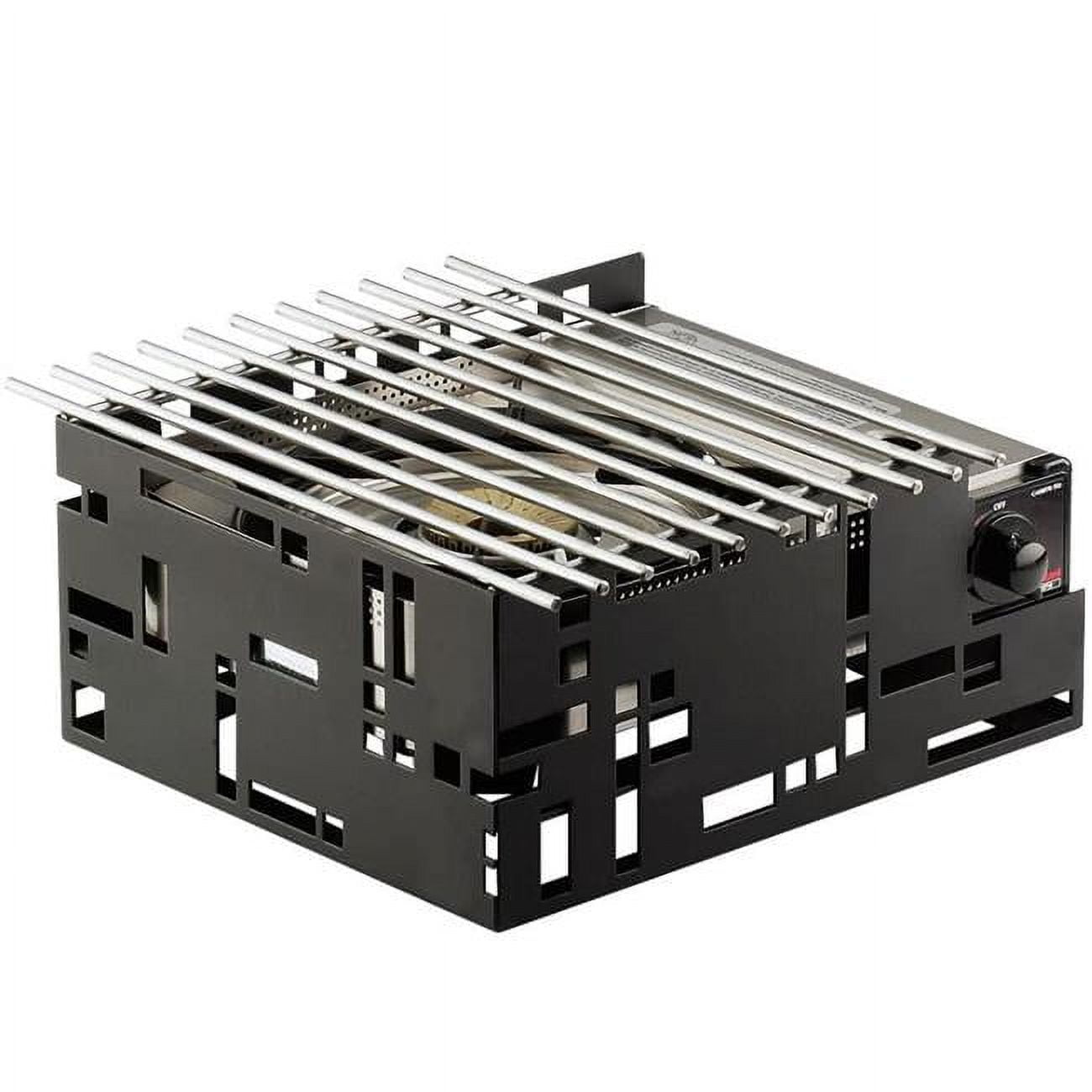 Picture of Cal Mil 1617-13 Black Steel Squared Butane Stove Frame - 13 x 11 x 6 in.