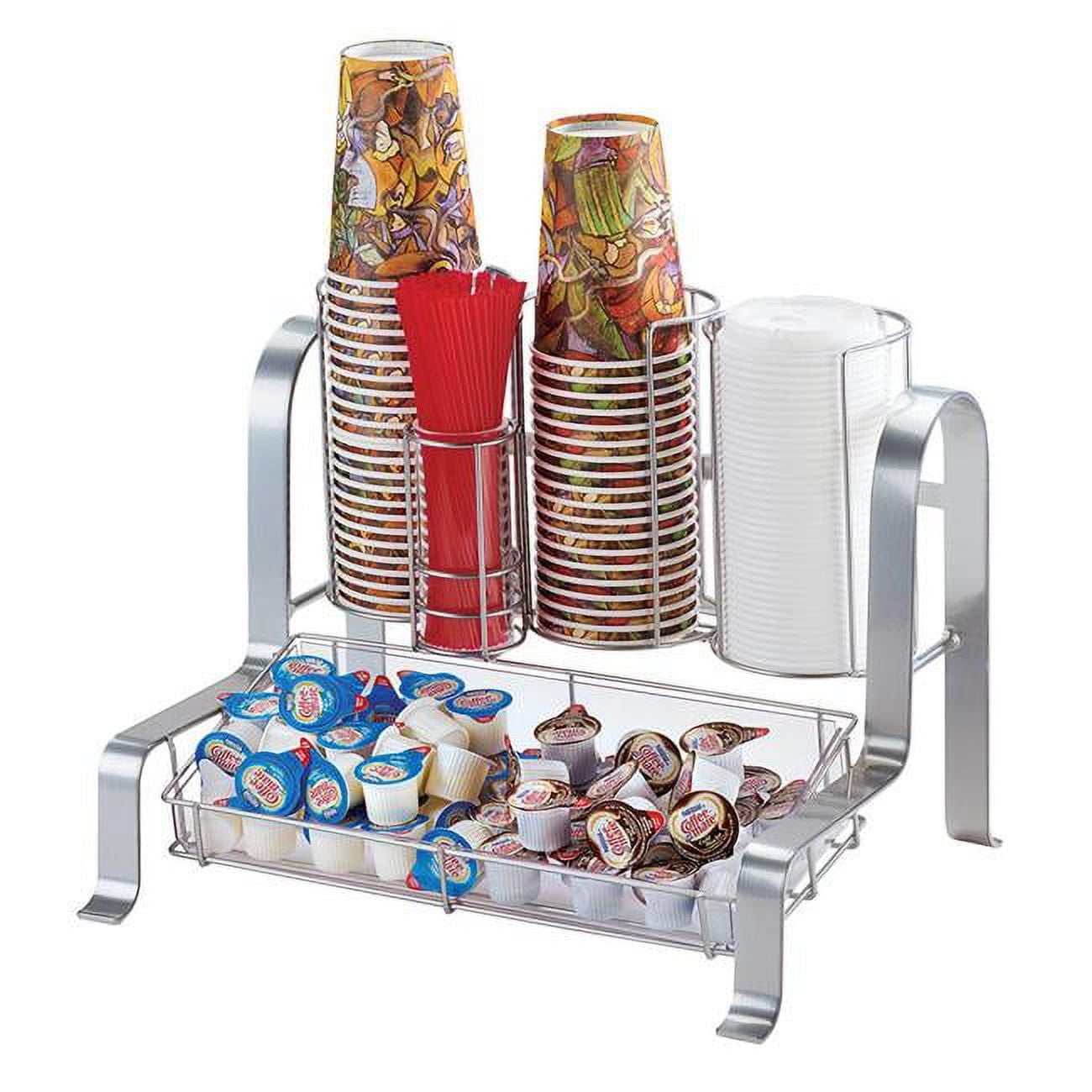 Picture of Cal Mil 1594-74 Silver Soho Condiment Organizer - 15.75 x 11.75 x 12 in.