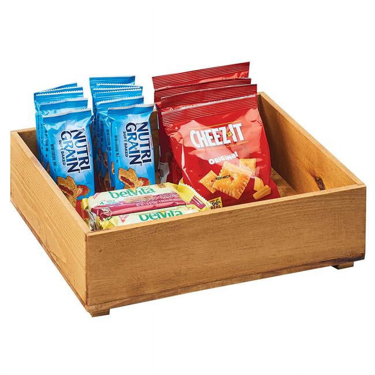 Picture of Cal Mil 3682-1210-99 Madera Reclaimed Wood Stacking Box - 12 x 10 x 3.5 in.