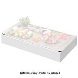 Picture of Cal Mil 3699-1123-15 Cold Concept White Wood Frame with Cold Pack & Liner - 23 x 12.5 x 3.5 in.