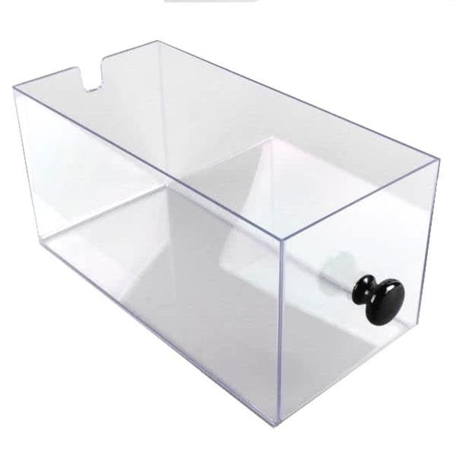 Picture of Cal Mil 1586-13DRAWER Soho Clear Drawer with Black Knob