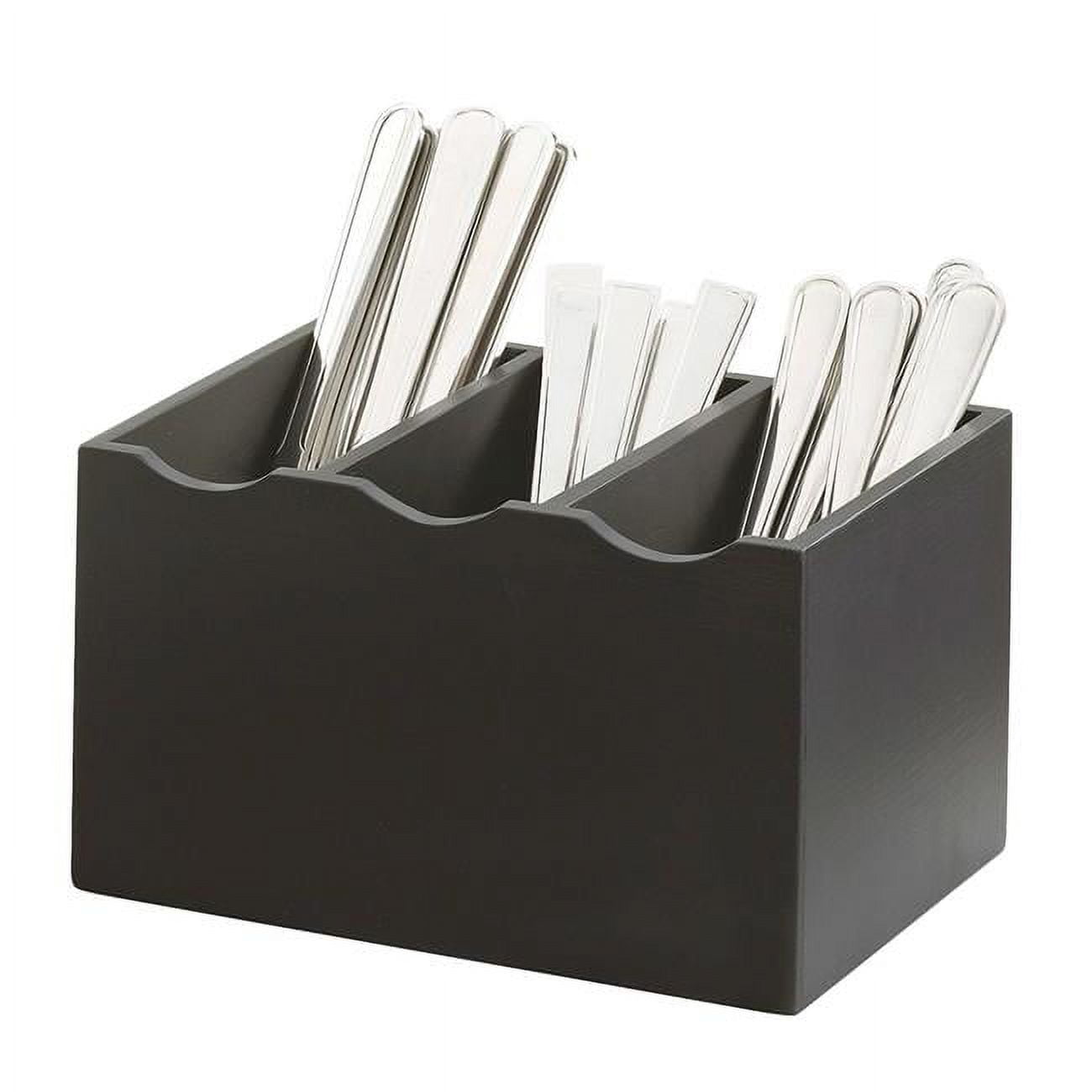 Picture of Cal Mil 1244-96 Midnight Flatware Display - 8.25 x 5.5 x 4.75 in.