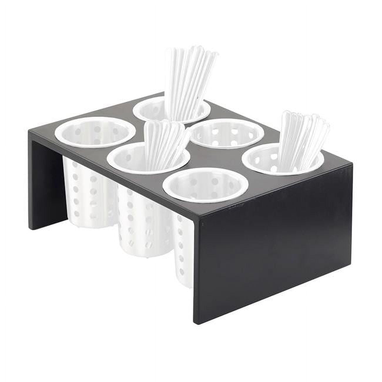 Picture of Cal Mil 1425-6-96 Midnight Six Compartment Flatware Organizer - 16 x 11 x 6 in.