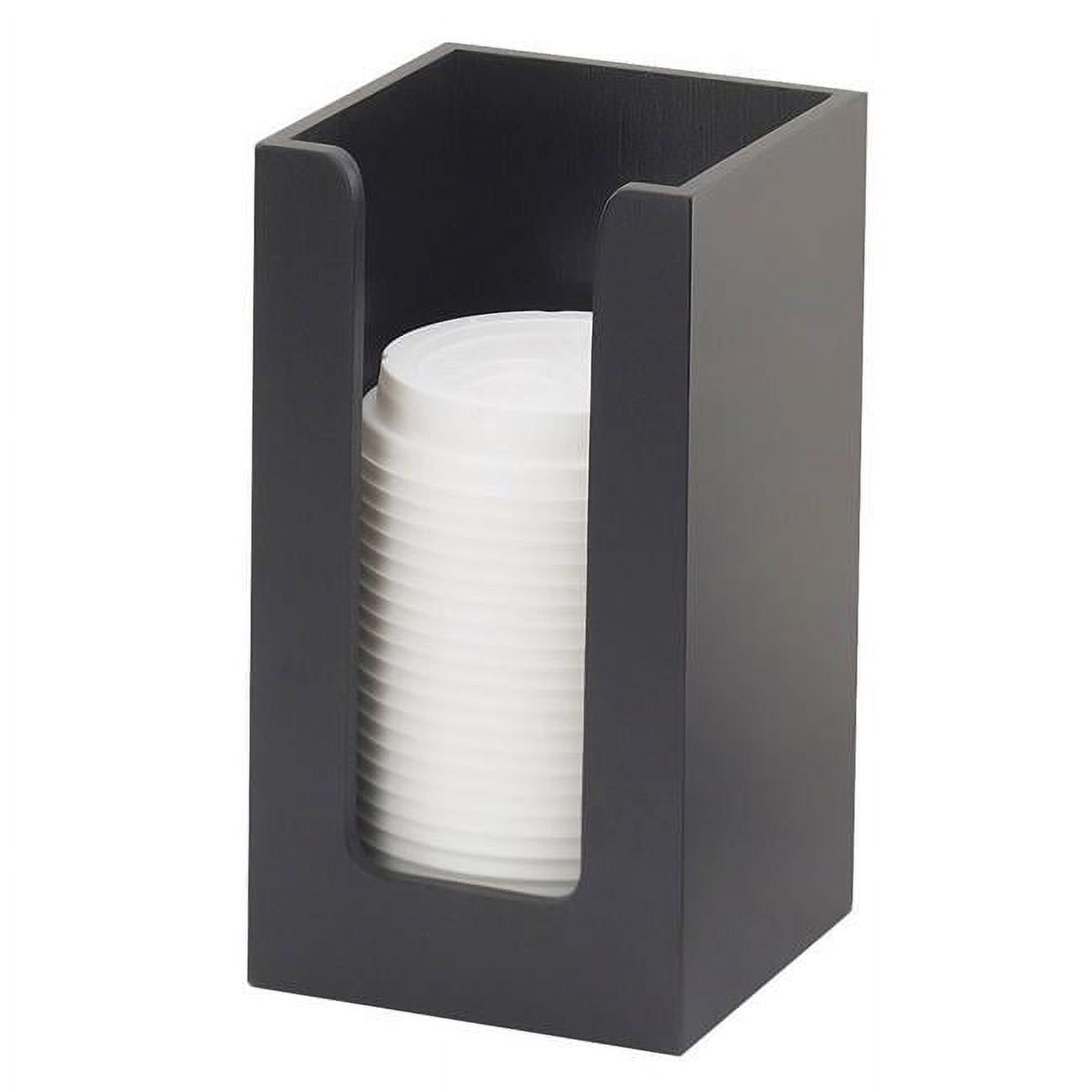 Picture of Cal Mil 298-96 Midnight Cup & Lid Organizer - 4.5 x 4.5 x 8 in.