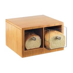 Picture of Cal Mil 1337-60 Bamboo Two Drawer Bread Bin - 14 x 13.5 x 5.625 in.