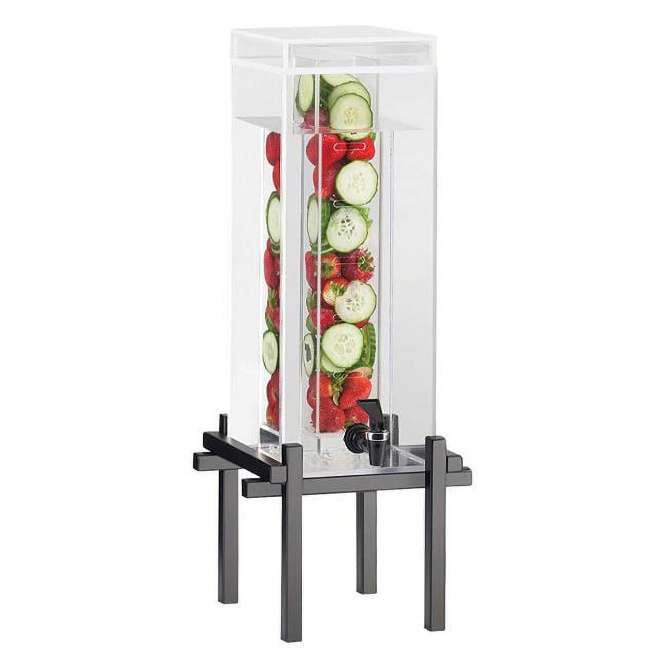 Picture of Cal Mil 1132-1INF-13 1.5 gal Infusion Dispenser&#44; Black - 10.25 x 10.5 x 17.625 in.