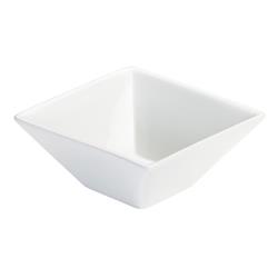 Picture of Cal Mil PP250 Deep Square Porcelain Bowl - 7 x 7 x 3 in.