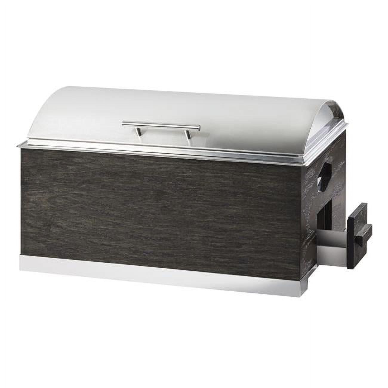 Picture of Cal Mil 3828-87 Cinderwood Stainless Steel Chafer