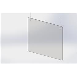 Picture of Cal Mil 22132-24 24 x 24 in. Suspended Shield