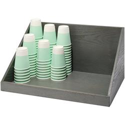 Picture of Cal Mil 22041-83 23.25 x 14.5 x 12 in. Ashwood Cup Stacking Rack