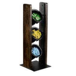Picture of Cal Mil 3411-112 7.25 x 7.75 x 20.5 in. Heritage 3 Cylinder Display